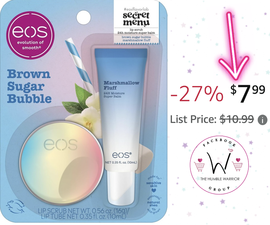 Eos Brown Sugar Bubble Secret Menu Gift Set!